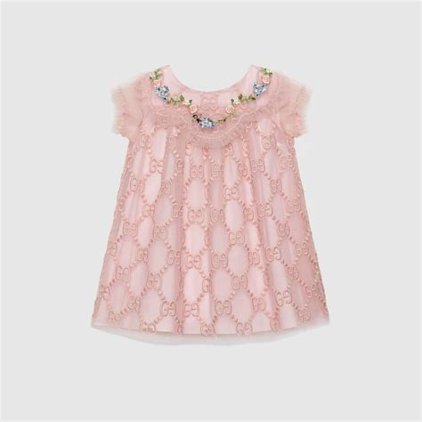 gucci baby dress free shipping|Gucci dress for baby girl.